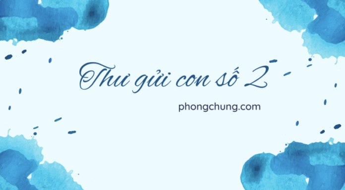 THƯ GỬI CON (SỐ 2) – “LƯỢNG SỨC MÌNH”