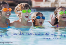 Nước là một thỏi nam châm đối với trẻ em